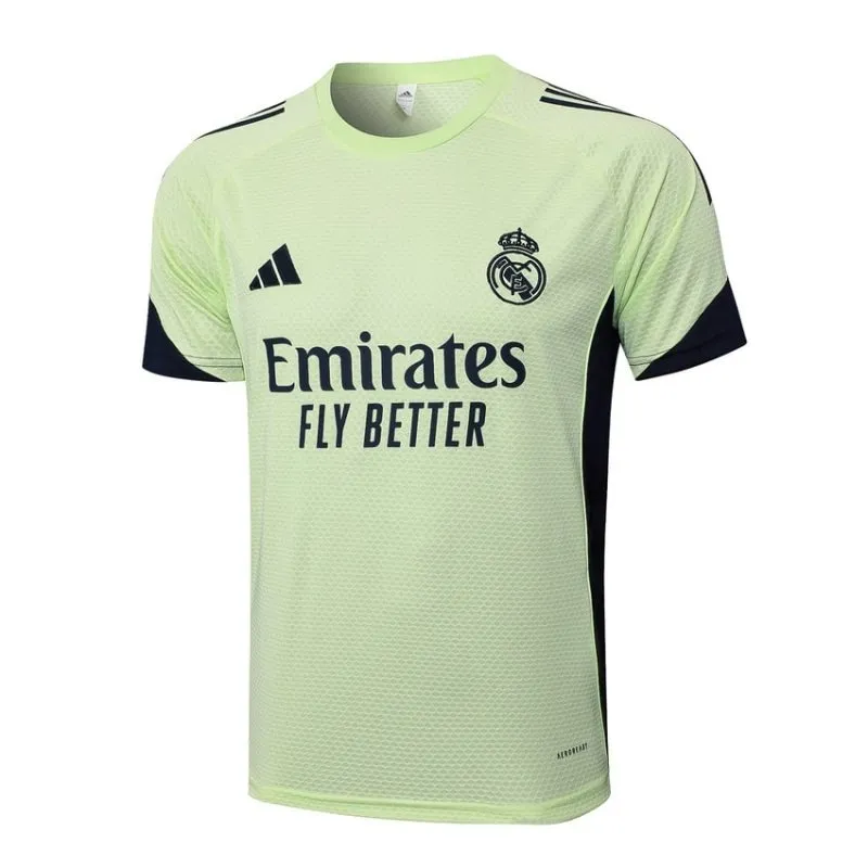Maglia + Pantaloncini Allenamento Real Madrid 2025/26 - Verde Chiaro