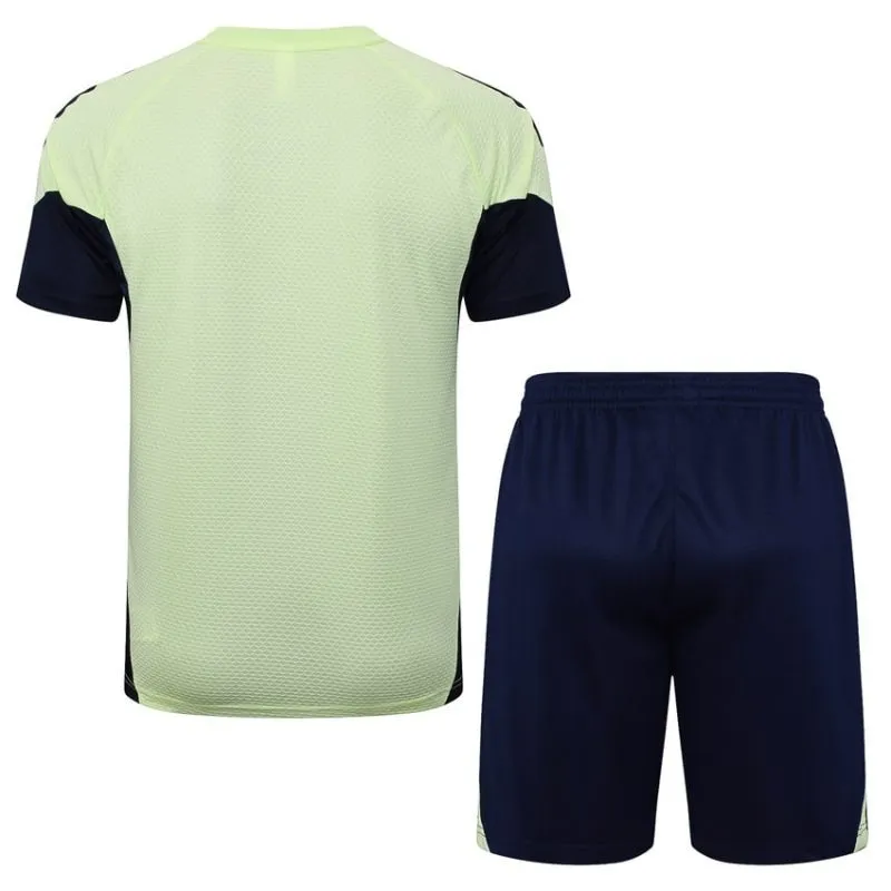 Maglia + Pantaloncini Allenamento Real Madrid 2025/26 - Verde Chiaro