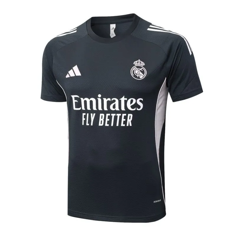 Real Madrid 2025/26 Training Jersey + Shorts - Dark Gray