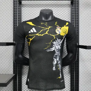 Real Madrid 2025/26 Marvel Edition Player Jersey - Black