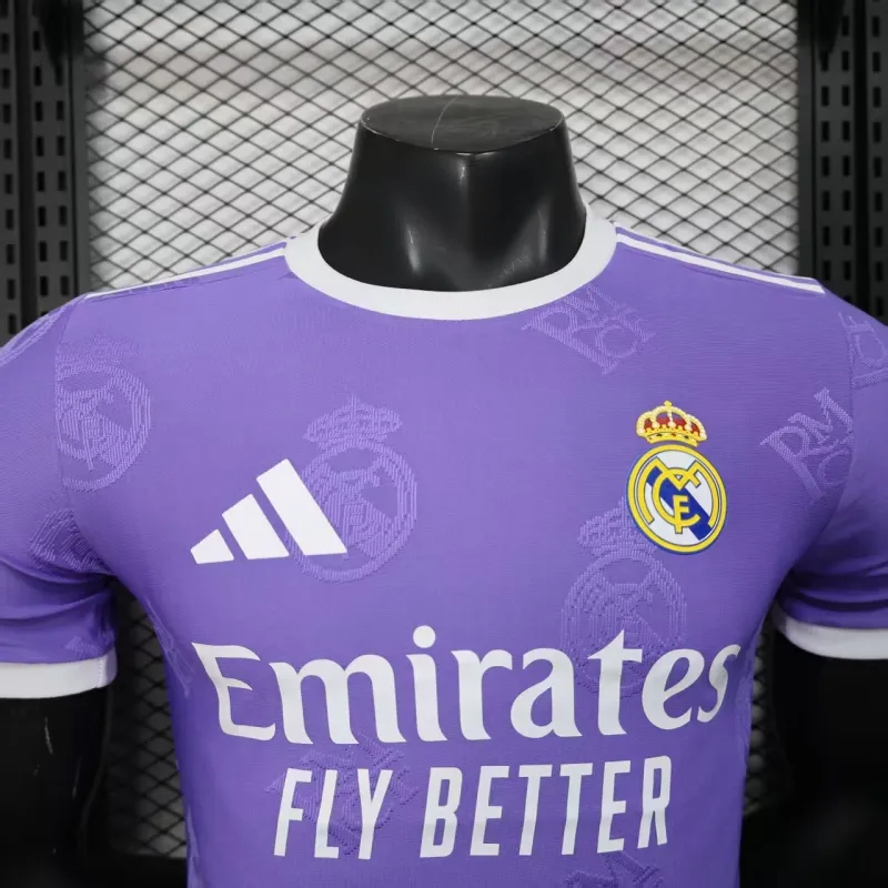 Real Madrid 2025/26 Special Edition Player Jersey - Purple