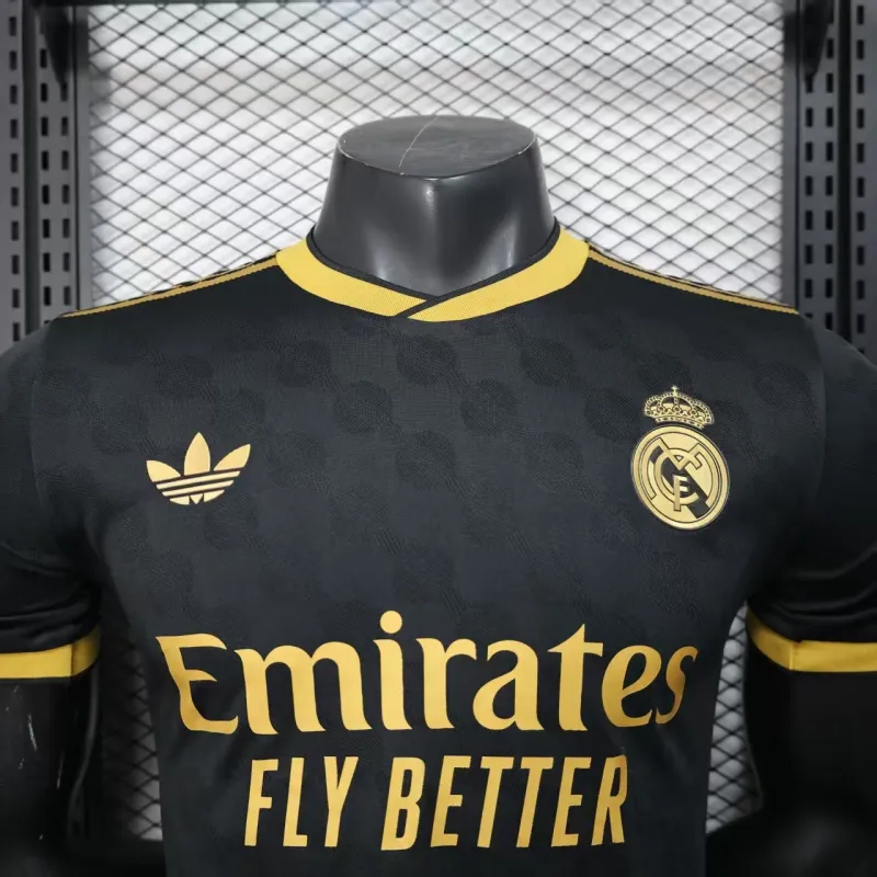 Real Madrid 2025/26 Special Edition Player Jersey - Black