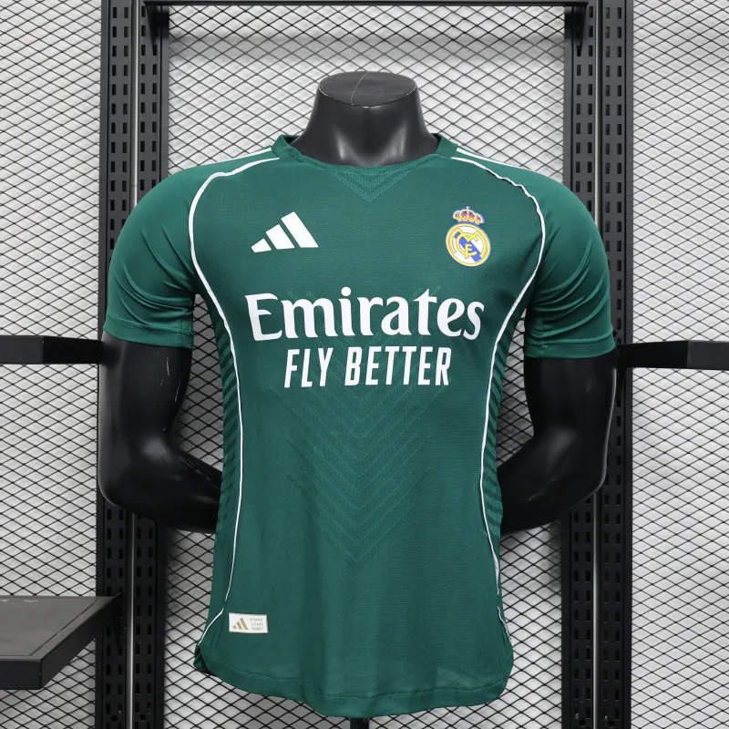 Real Madrid 2025/26 Special Edition Player Jersey - Green