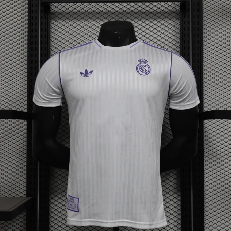 Real Madrid 2025/26 Player Version Jersey - White