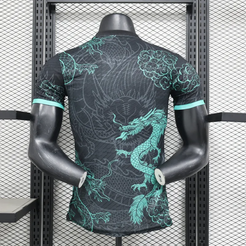 Real Madrid 2025/26 Dragon Edition Player Jersey - Black