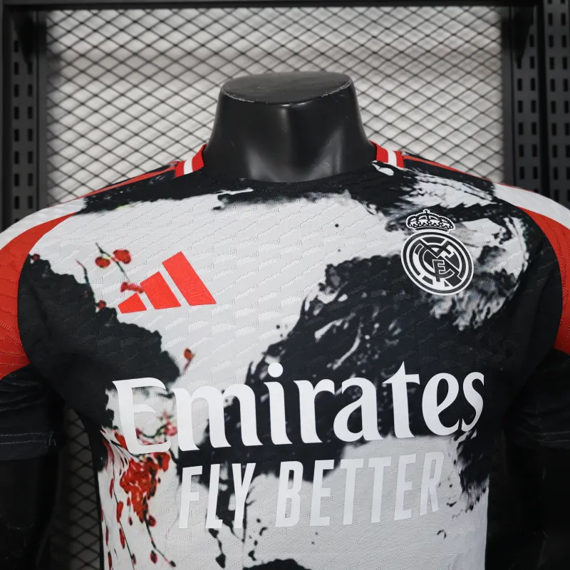 Real Madrid 2025/26 Marvel Edition Player Jersey - Black