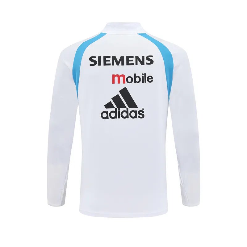 Real Madrid 2003/04 Vintage Sportbekleidung Weiß