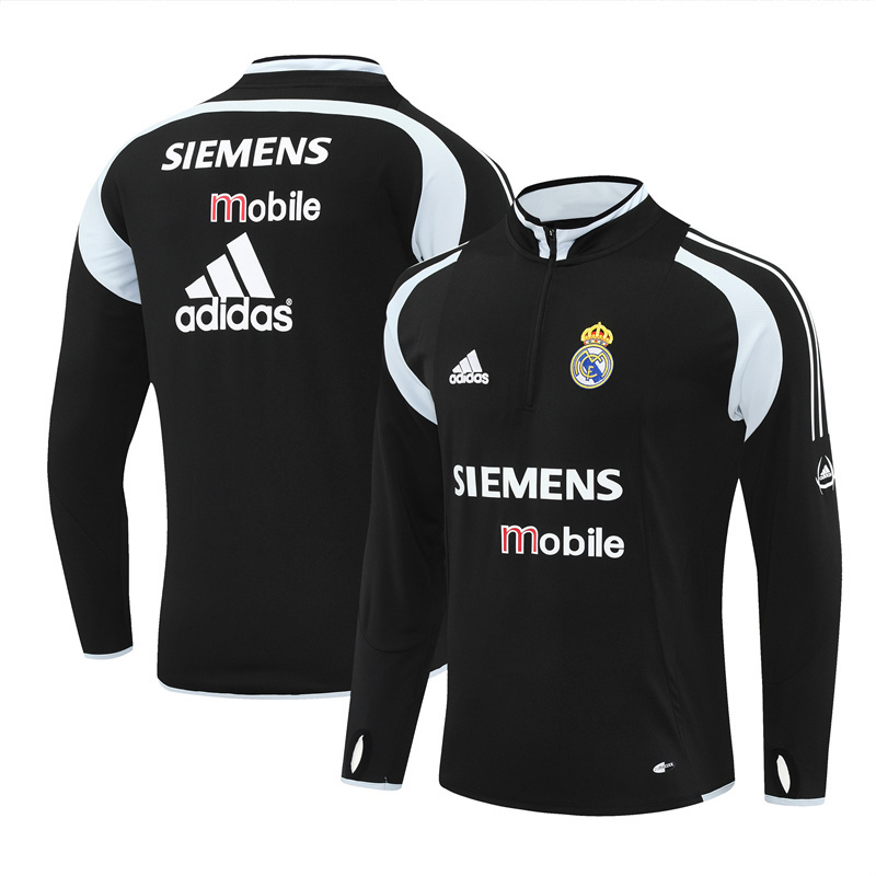 Real Madrid 2004/05 Vintage Sportswear Black