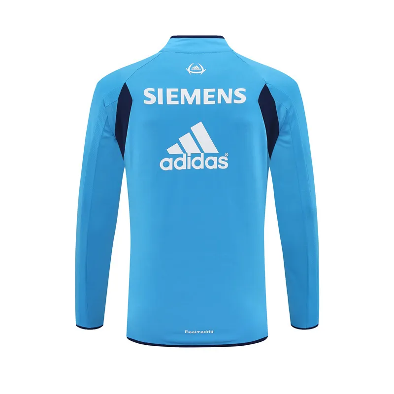 Real Madrid 2005/06 Vintage Sportbekleidung Hellblau