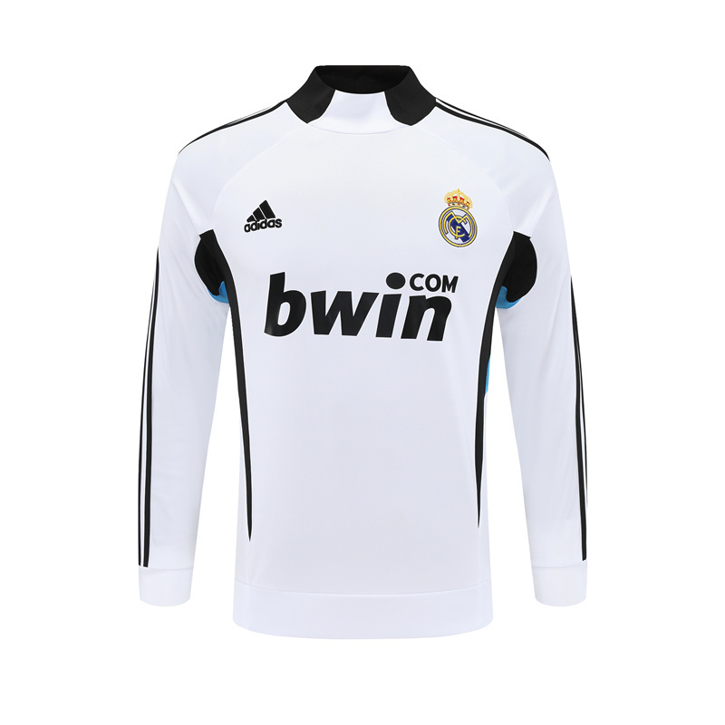 Real Madrid 2008/09 Vintage Sportbekleidung Weiß