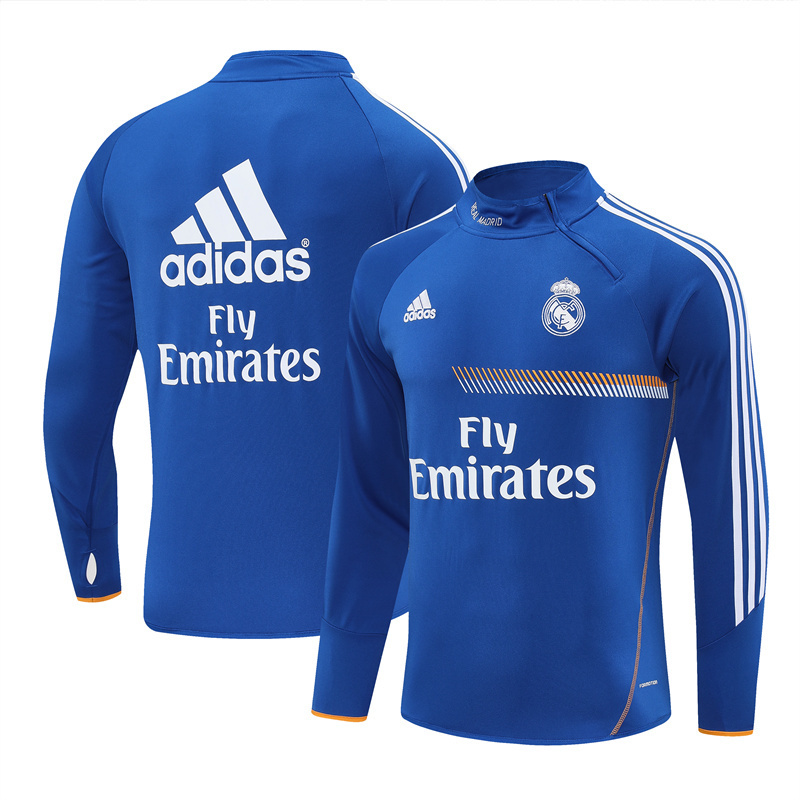 Real Madrid 2013/14 Vintage Sportbekleidung Blau