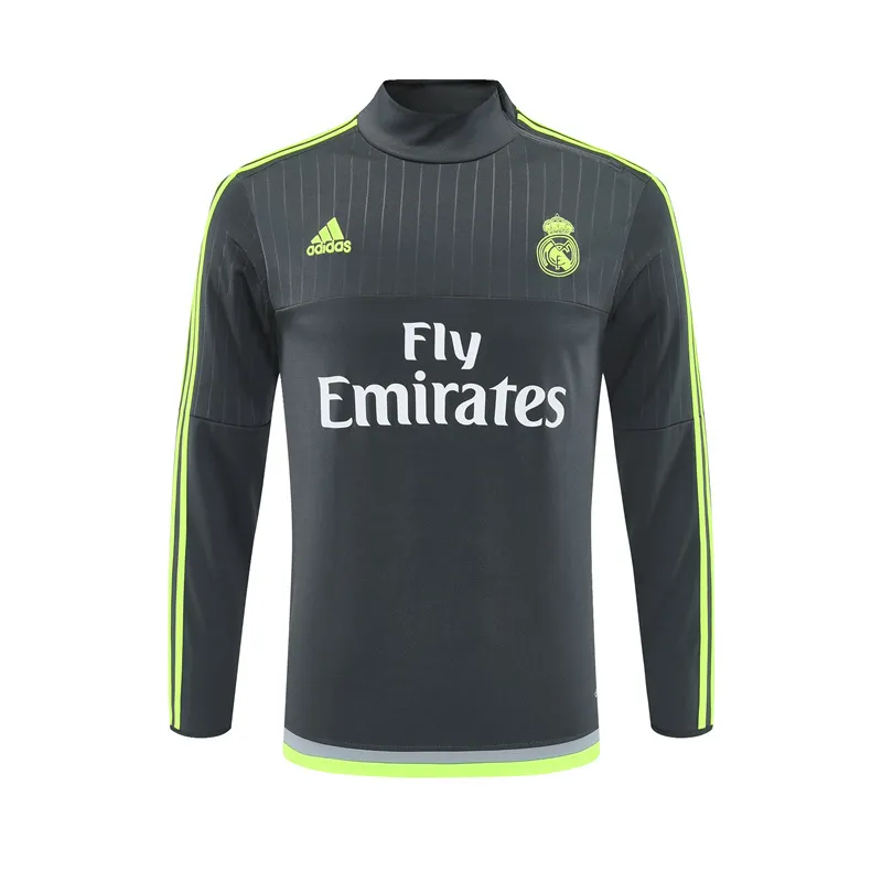 Real Madrid 2015/16 Vintage Sportbekleidung Grau
