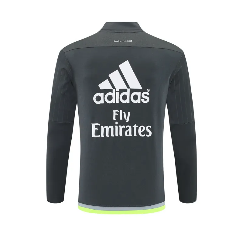 Real Madrid 2015/16 Vintage Sportbekleidung Grau