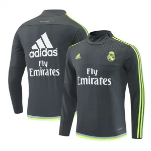Real Madrid 2015/16 Vintage Sportswear Grey