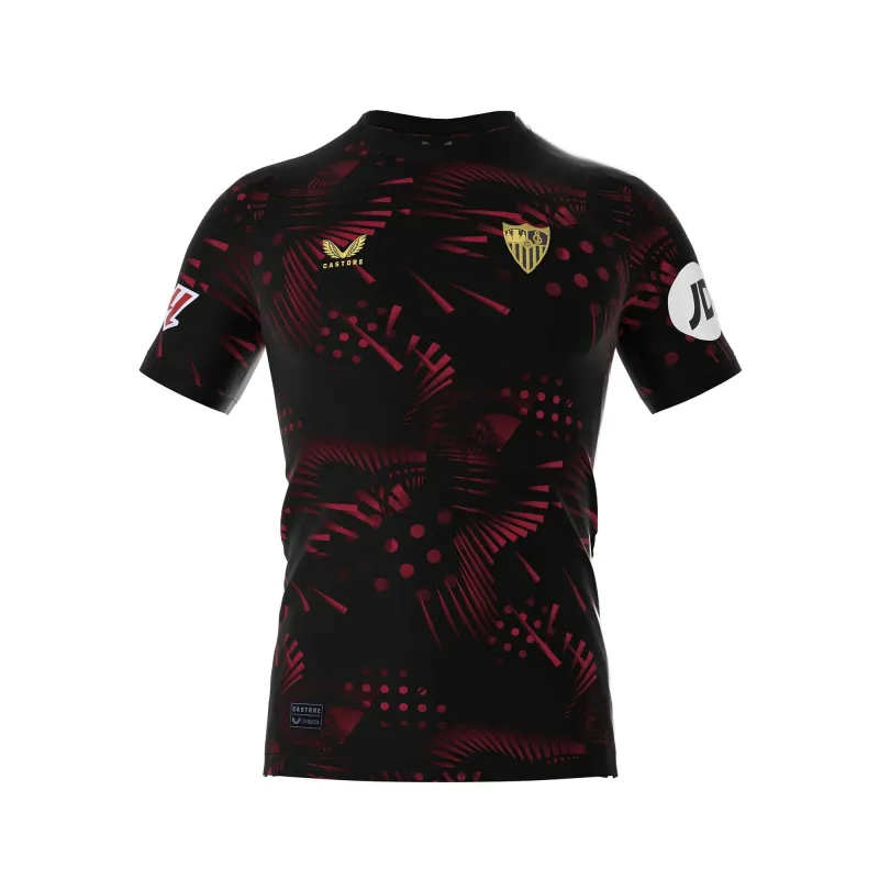 Sevilla 2024/25 Maglia della terza uniforme per donne - Nero