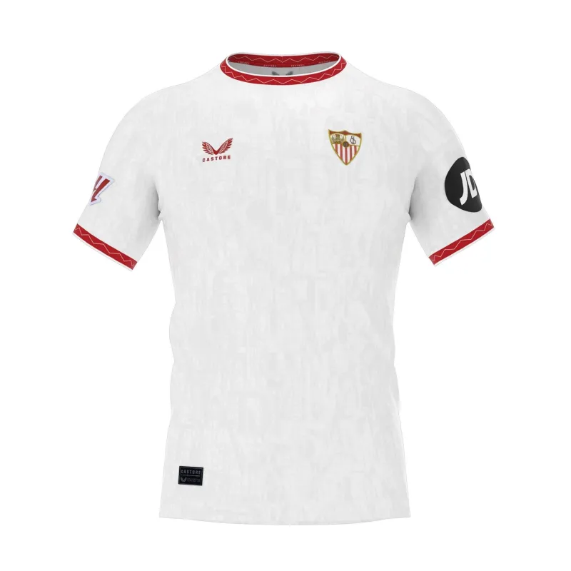 Sevilla 2024/25 Kids' Home Jersey - White