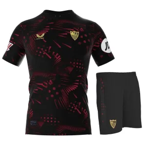 Sevilla 2024/25 Third Kids' Kit Jersey - Black