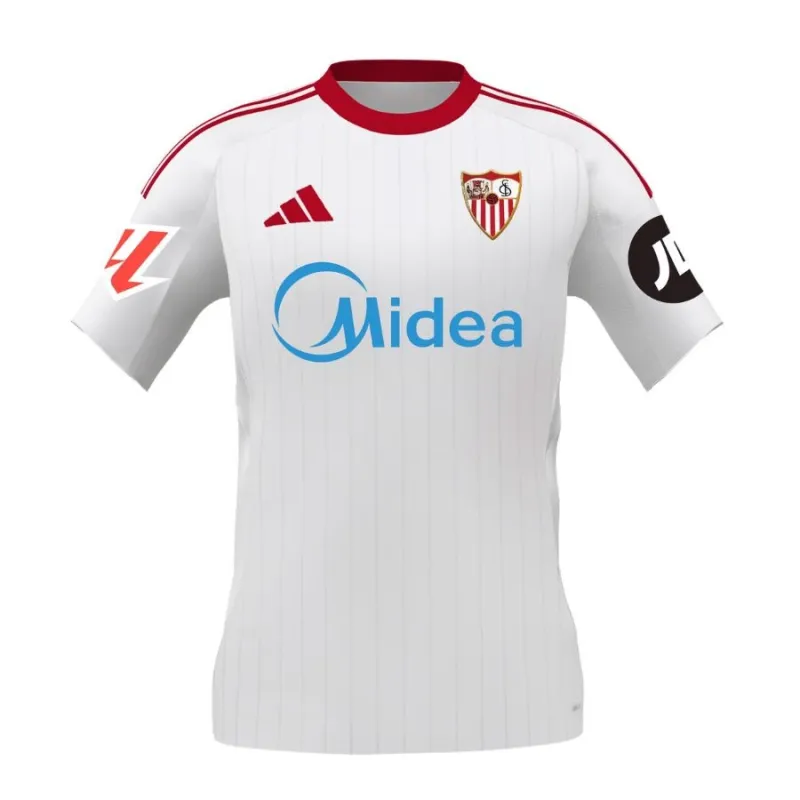Sevilla 2025/26 Kinder-Heimtrikot - Weiß