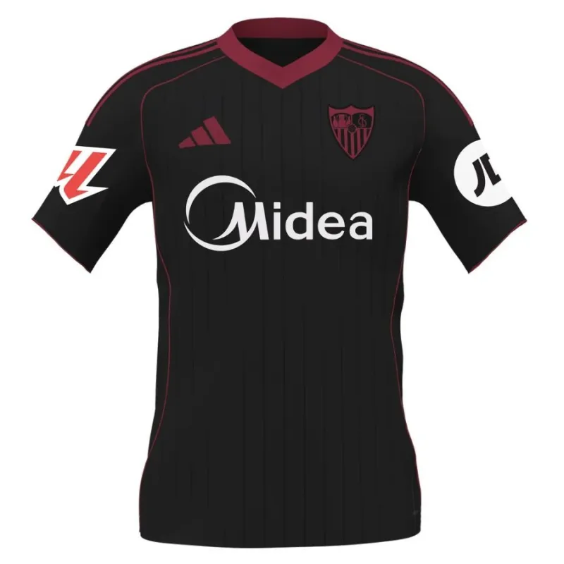 Sevilla 2025/26 Terza maglia femminile - Nera