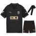 Juego de camisetas para niños de Valencia 2024/25 de visita - Negro