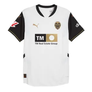 Valencia 2024/25 Home Players' Jersey - White