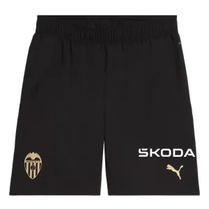 Valencia 2024/25 Home Shorts - Black