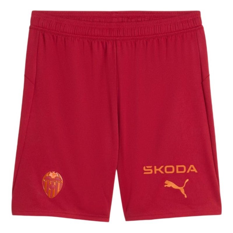 Shorts extérieur Valencia 2025/26 - Rouge