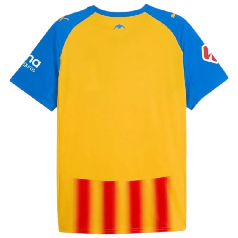 Valencia 2025/26 Drittes Kinder-Set-Trikot - Gelb/Blau/Rot