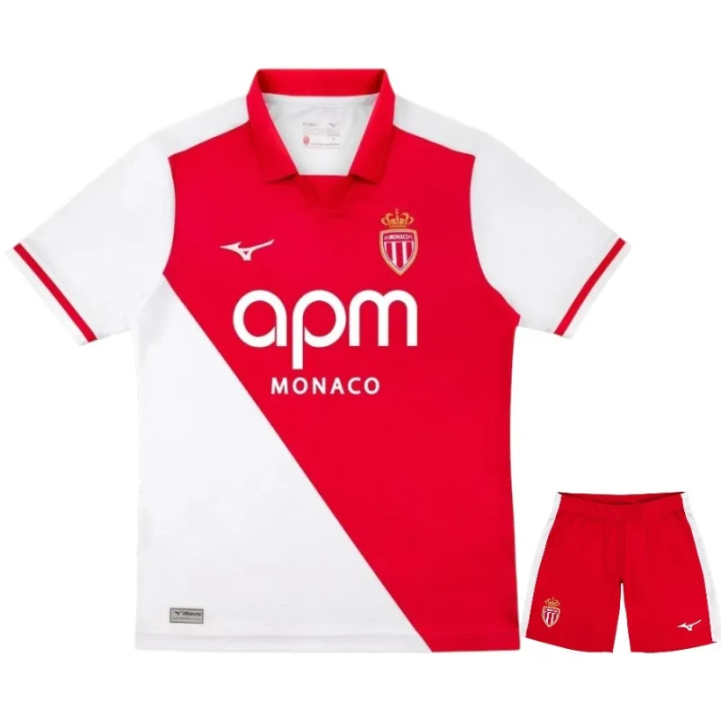 AS Monaco Heim Kinder Set Trikot 2026/27