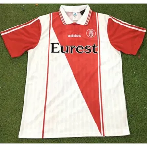 AS Monaco retro jersey 1996/97 home - White/Red