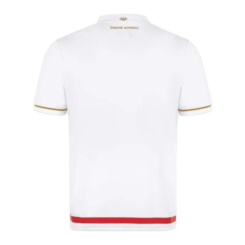 Camiseta local femenina del AS Monaco 2025/26 - Blanco/Rojo