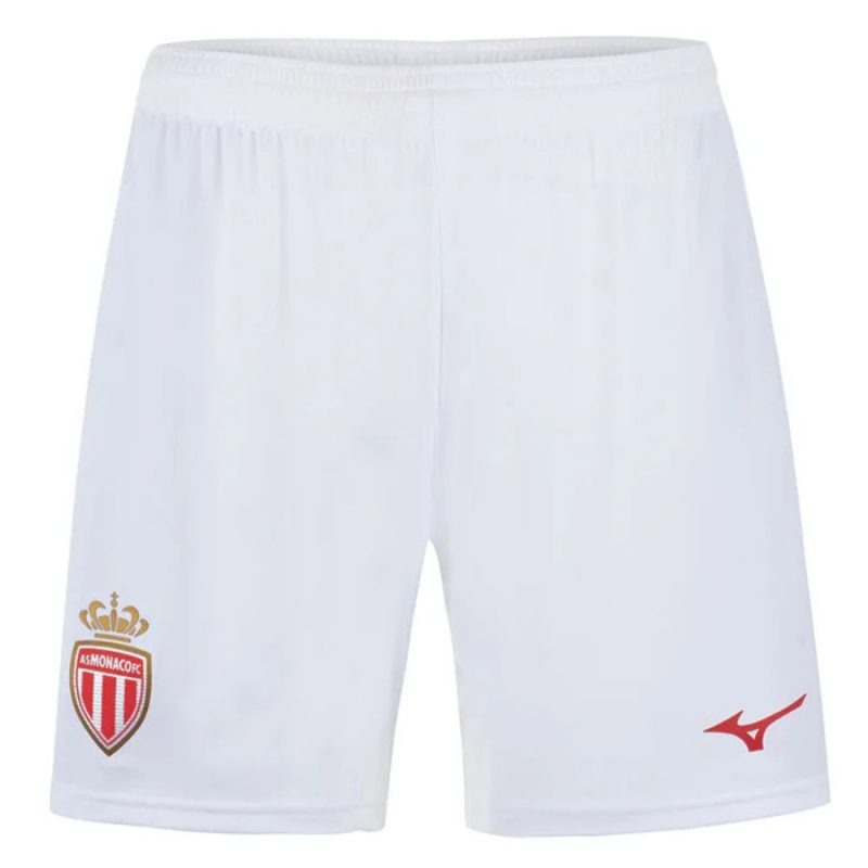 Ansu Fati AS Monaco Kids' Home Jersey + Shorts 2025/26 - White/Red