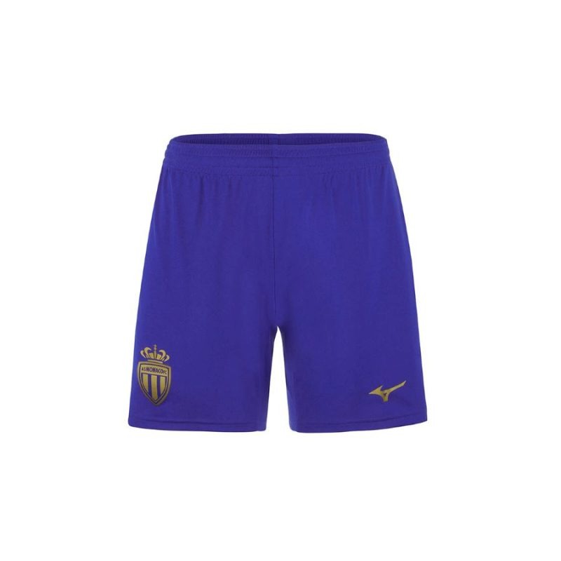 Monaco 2025/26 Auswärts-Kinder-Trikot + Shorts - Blau