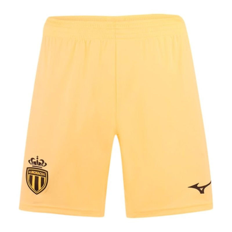 Monaco 2025/26 Third Shorts - Yellow