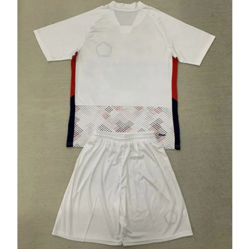 Maglia e pantaloncini per bambini di Lille 2024/25 Trasferta - Bianco
