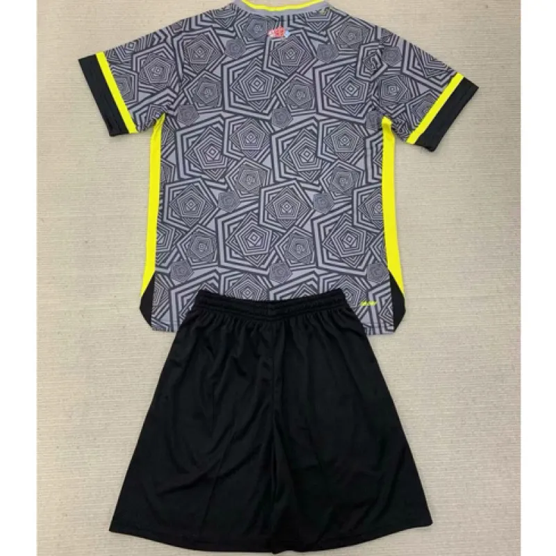 Terza maglia e pantaloncini per bambini di Lille 2024/25 - Grigio