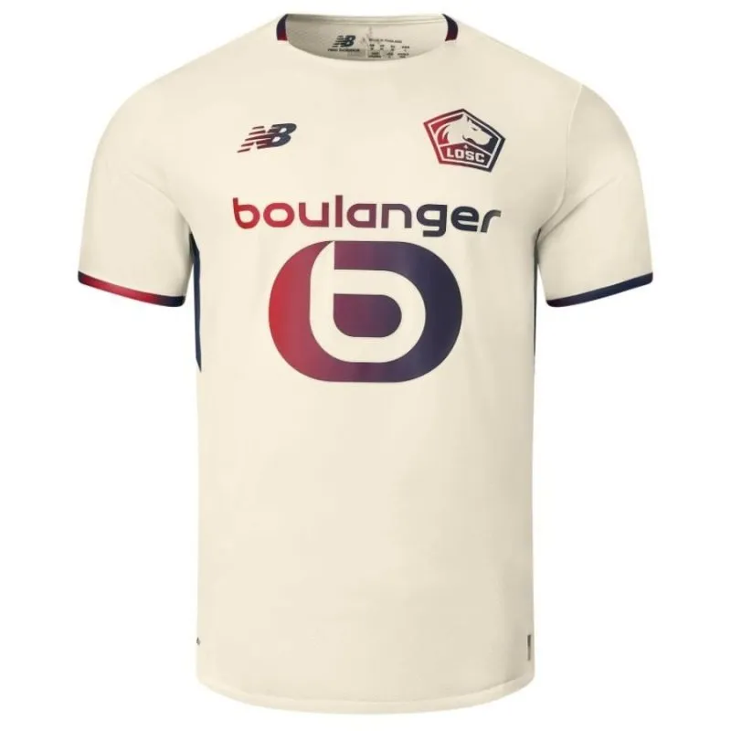 Lille GIROUD Maglia Bambino Away 2025/26 + Pantaloncini - Beige