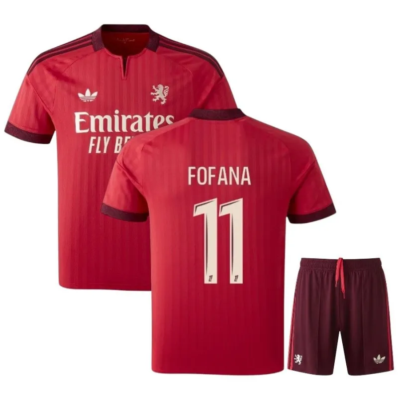 Conjunto Infantil Lyon Visitante 2026/27 FOFANA