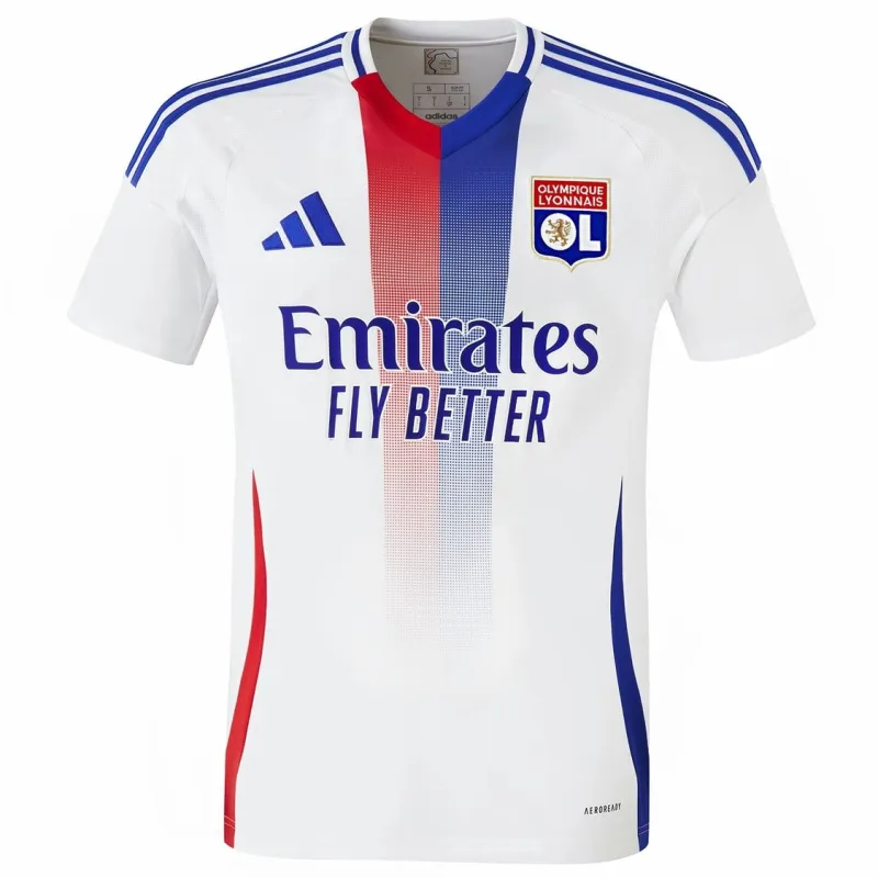 OL 2024/25 Home Kids Jersey - White