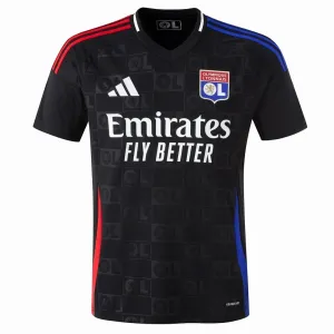 OL 2024/25 Away Kids Jersey - Black