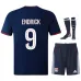 Olympique Lyonnais ENDRICK 2025/26 Kit Bambino Trasferta Blu
