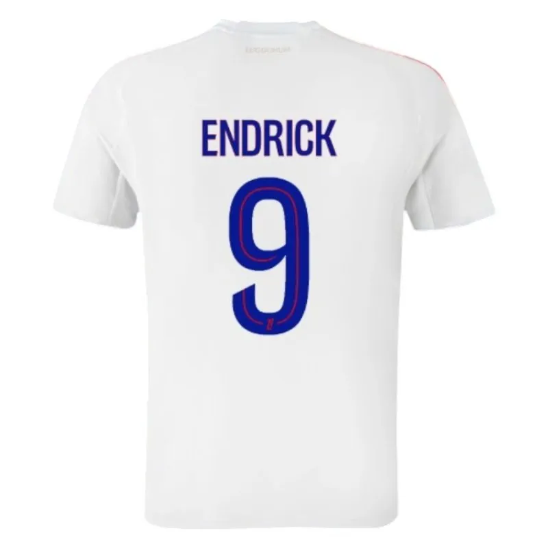 Olympique Lyonnais ENDRICK 2025/26 Kit Bambino Casa Bianco