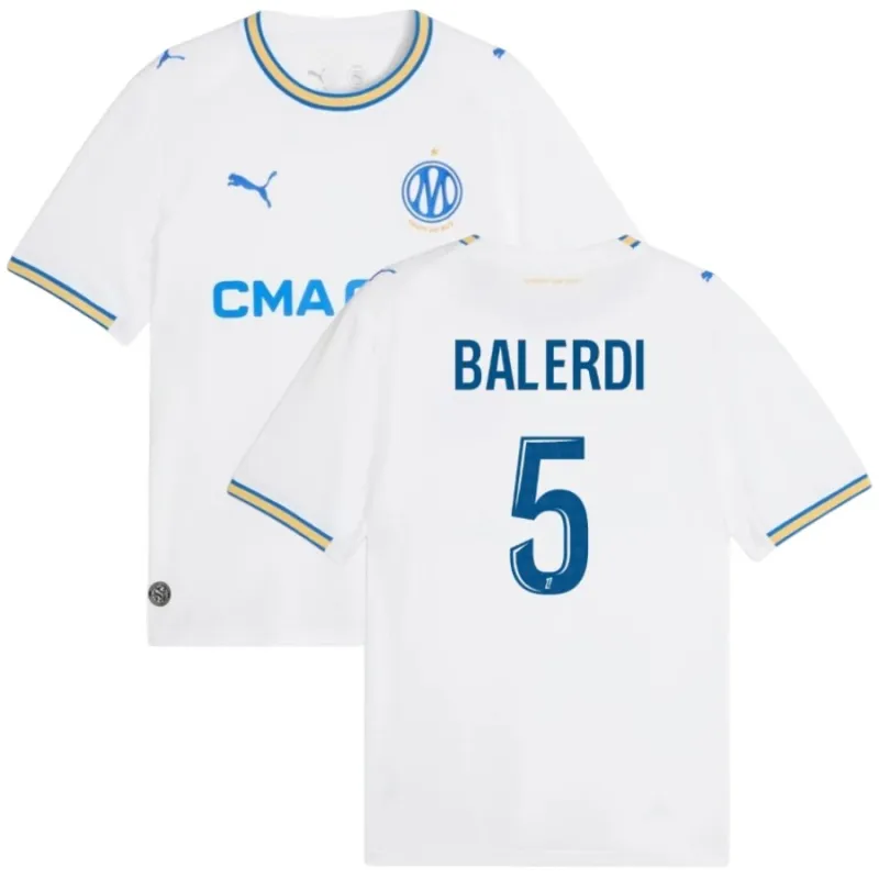 Marseille BALERDI 2026/27 Home Jersey