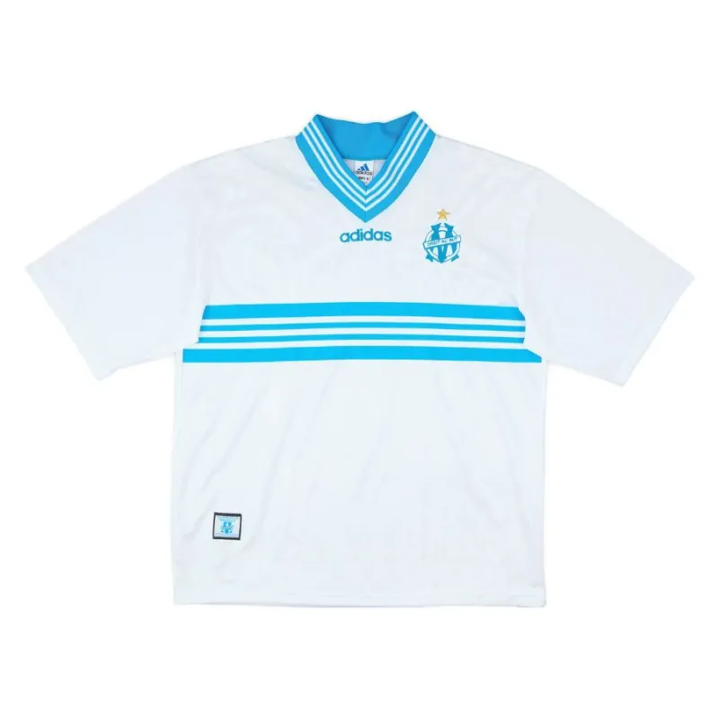 Marseille 1996/97 Maillot domicile rétro - Blanc
