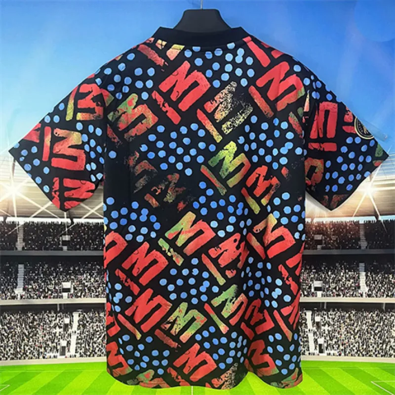 Kit d'entraînement de l'OM 2024/25 - Bleu/Rouge