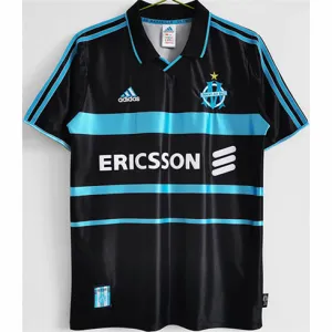Troisième maillot rétro de Marseille 1999/00 - Noir