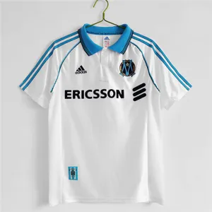Maillot rétro de Marseille 1998/99 domicile - Blanc