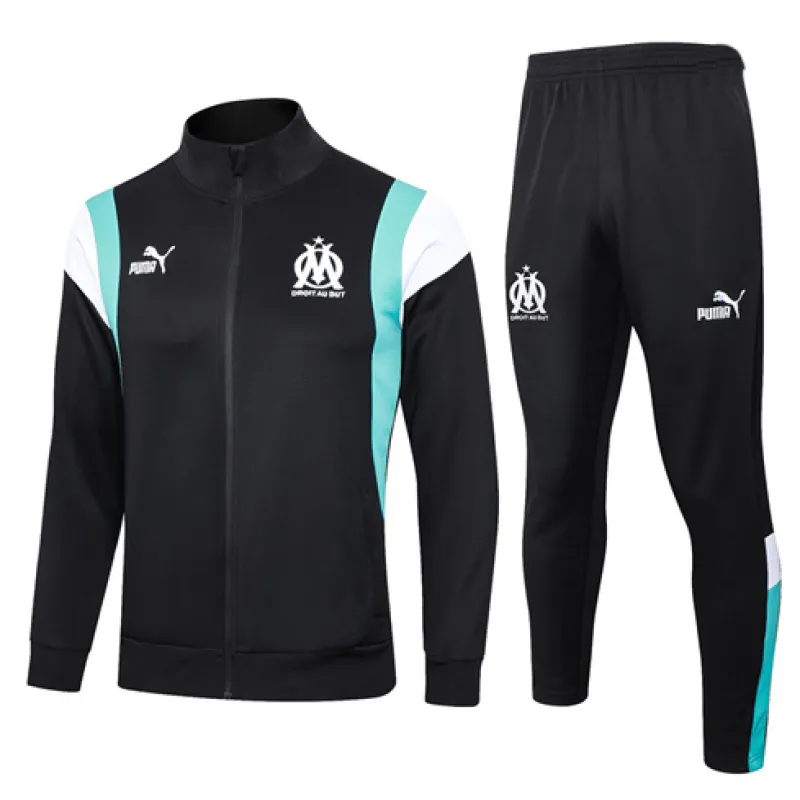 Veste de sport de Marseille 2024/25 - Noir