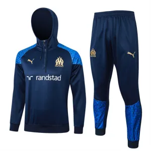 Marseille Hooded Tracksuit 2024/25 - Blue