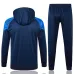 Costume de sport à capuche de Marseille 2024/25 - Bleu